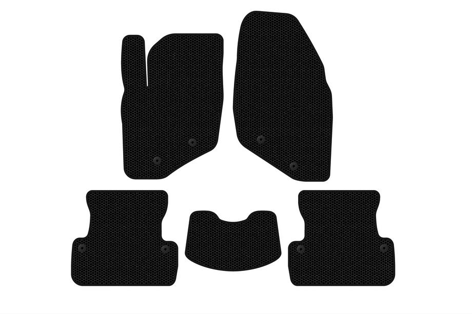 Volvo S60 2000-2009 Gumowe dywaniki Carsuit (SD, czarne) Image