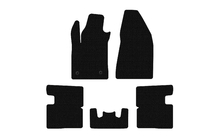 Alfa Romeo Giulietta 2010-2020 Gumowe Dywaniki Carsuit (Czarne) zdjęcia 1