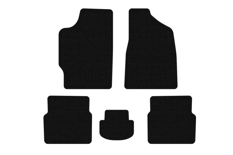 Audi 80 1978-1986 Gumowe dywaniki samochodowe Carsuit (Sedan, czarne) Zdjęcia 1