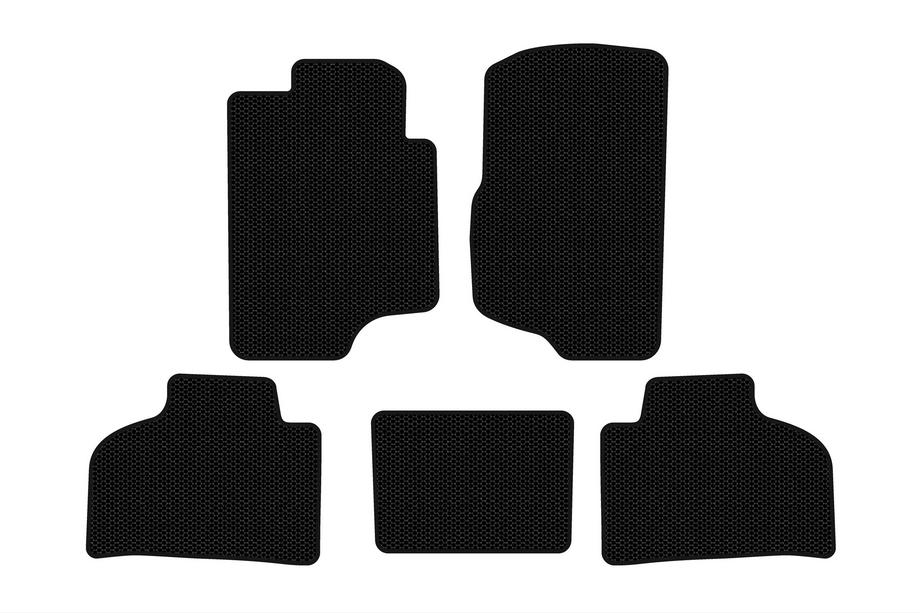 Chevrolet Silverado 2007-2013 Gumowe Dywaniki Carsuit (Czarne) Image