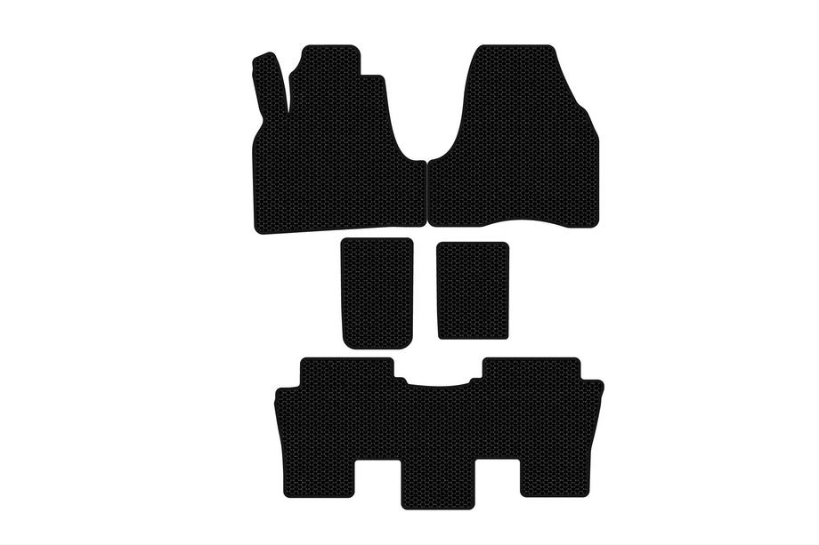 Citroen C-8 2002-2014 Gumowe Dywaniki Carsuit (Czarne) Image