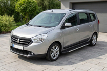 Dacia Lodgy 2012-2022 Progi Boczné Duru (2 szt., Aluminium) zdjęcia 1