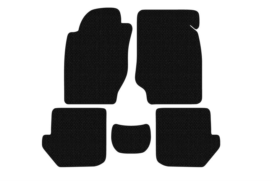 Toyota Rav 4 1996-2001 Gumowe Dywaniki Carsuit (Czarne) Image