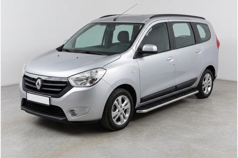 Dacia Lodgy 2012-2022 Progi Boczne Maydos V1 (2 szt., Aluminium i Stal Nierdzewna) Image