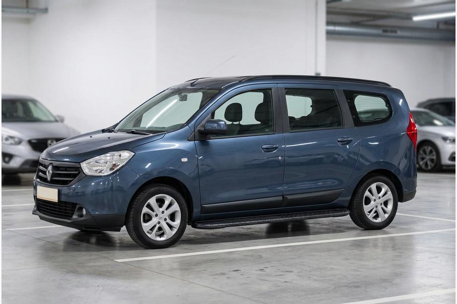 Dacia Lodgy 2012-2022 Progi Boczné Bosphorus Black (2 szt., Aluminium) Image