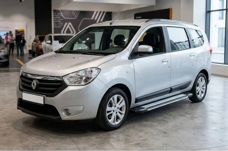 Dacia Lodgy 2012-2022 Progi Boczné Rainbow (2 szt., Aluminium) Image