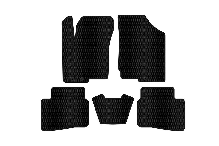 Kia Forte 2008–2024 Gumowe dywaniki Carsuit (2008-2012, czarne) Image