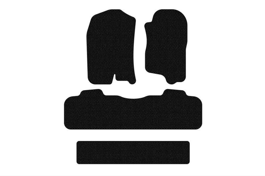 Chevrolet Tahoe 2007-2014 Dywaniki gumowe Carsuit (3 rzędy, 2007-2014, czarne) Image