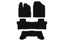 Honda Pilot 2015-2022 Gumowe dywaniki Carsuit (3 rzędy, czarne) zdjęcia 1
