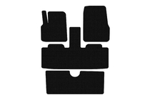 Renault Espace 2002-2014 Gumowe Dywaniki Carsuit (3 Rzędy, 7-osobowy, Czarne) zdjęcia 1
