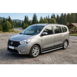 Progi Boczne Tayga Grey (2 szt., Aluminium) Renault Lodgy 2013-2022 zdjęcia 1