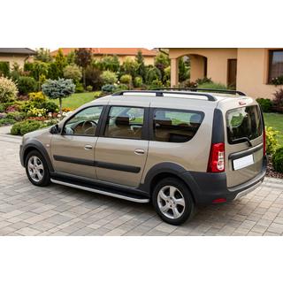 Progi Boczne Tayga Grey (2 szt., Aluminium) zdjęcia 1