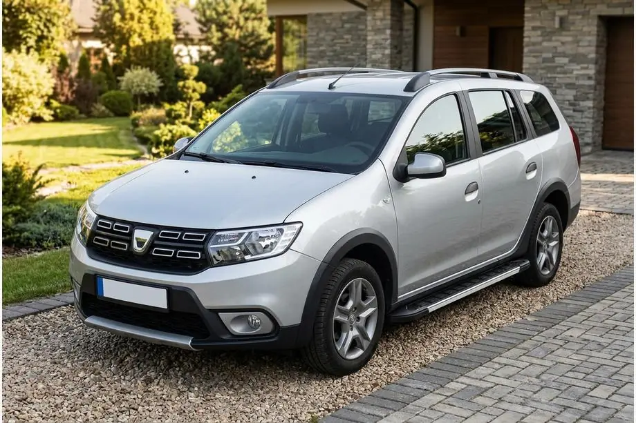 Dacia Logan MCV 2013-2020 Progi Boczné RedLine V1 (2 szt., Aluminium) Image