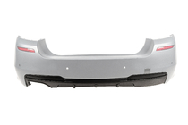 BMW 5 Series F10/F11 2010–2016 Dyfuzor tylnego zderzaka pod podwójny wydech po jednej stronie (dla M-Performance) zdjęcia 1