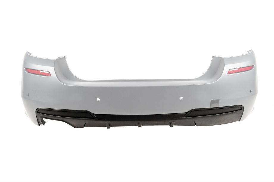 BMW 5 Series F10/F11 2010–2016 Dyfuzor tylnego zderzaka pod podwójny wydech po jednej stronie (dla M-Performance) Image