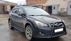 Subaru XV 2011-2017 Pałąk Przedni F1-71 Czarny (Stal Nierdzewna) zdjęcia 3