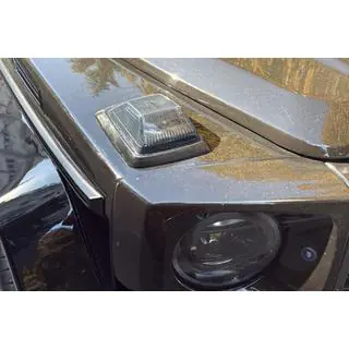 Kierunkowskazy na maskę W464-Black V2 (2018-2022, 2 szt.)