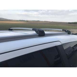 Bagażnik dachowy (belki poprzeczne) na zintegrowane relingi zamykany na klucz WingCarrier V2 (2 szt.) Renault Lodgy 2013-2022 zdjęcia 1