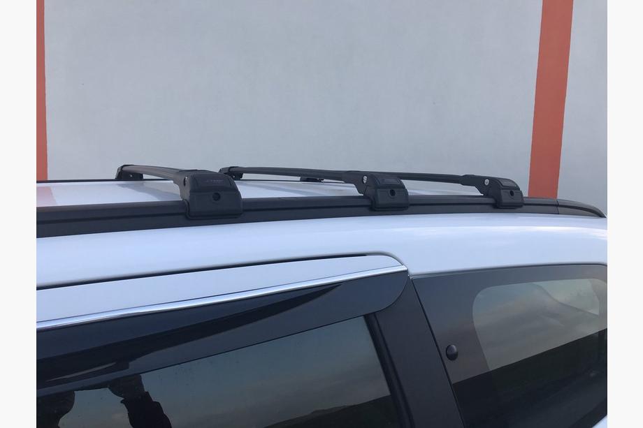 Renault Lodgy 2013-2022 Bagażnik dachowy (belki poprzeczne) na zintegrowane relingi zamykany na klucz WingCarrier V2 (2 szt.) Zdjęcia 23