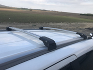 Dacia Lodgy 2012-2022 Bagażnik dachowy (belki poprzeczne) na zintegrowane relingi zamykany na klucz WingCarrier V2 (2 szt.) Szary zdjęcia 1