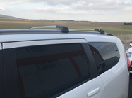 Dacia Lodgy 2012-2022 Bagażnik dachowy (belki poprzeczne) na zintegrowane relingi zamykany na klucz WingCarrier V2 (2 szt.) Szary zdjęcia 20