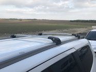 Dacia Lodgy 2012-2022 Bagażnik dachowy (belki poprzeczne) na zintegrowane relingi zamykany na klucz WingCarrier V2 (2 szt.) Szary zdjęcia 21