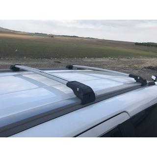 Bagażnik dachowy (belki poprzeczne) na zintegrowane relingi zamykany na klucz WingCarrier V2 (2 szt.) zdjęcia 1