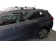 Kia Ceed 2012-2018 Bagażnik dachowy (belki poprzeczne) na zintegrowane relingi zamykany na klucz WingCarrier V2 (2 szt.) Czarny zdjęcia 1