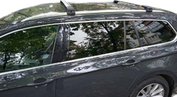 Volkswagen Passat B8 2015-2023 Bagażnik dachowy (belki poprzeczne) na zintegrowane relingi zamykany na klucz WingCarrier V2 (2 szt.) zdjęcia 1