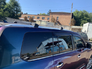 Lexus LX570/450d 2008-2022 Bagażnik dachowy (belki poprzeczne) na zintegrowane relingi zamykany na klucz WingCarrier V2 (2 szt.) Szary zdjęcia 2