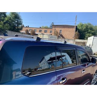 Bagażnik dachowy (belki poprzeczne) na zintegrowane relingi zamykany na klucz WingCarrier V2 (2 szt.) Lexus LX570/450d 2008-2022 zdjęcia 2
