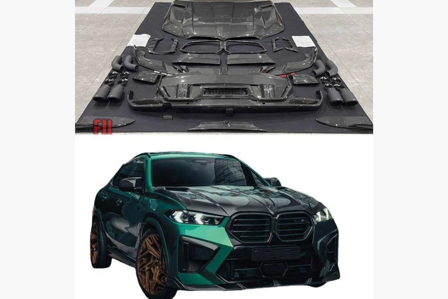 BMW X6 G06 2019–2027 Zestaw body kit do X6M F96 LRT-Design Carbon (2023+) Zdjęcia 3