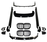 BMW X7 G07 2019- Zestaw body kitu Warrior Black (do M-Sport 2018-2022) zdjęcia 1
