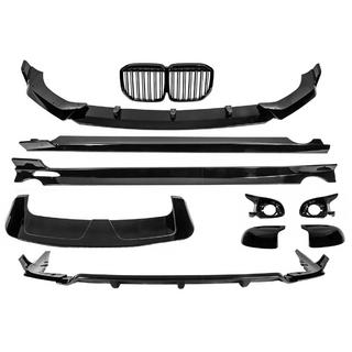 Zestaw body kit Warrior Black V1 (do M-Sport 2018-2022) BMW X7 G07 2019- zdjęcia 1