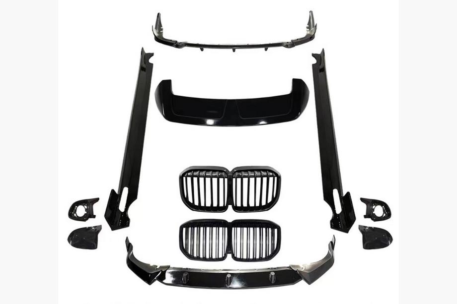 BMW X7 G07 2019- Zestaw body kitu Warrior Black (do M-Sport 2018-2022) Image