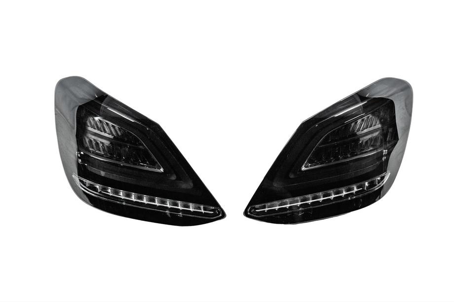 Mercedes C-class W205 2014-2021 Tylne lampy BlackEdition V2 (2 szt.) Zdjęcia 2