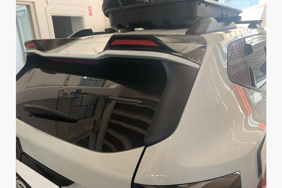 Dacia Duster 2024- Nakładki na spoiler EuroCap (2 szt., czarny połysk) Image