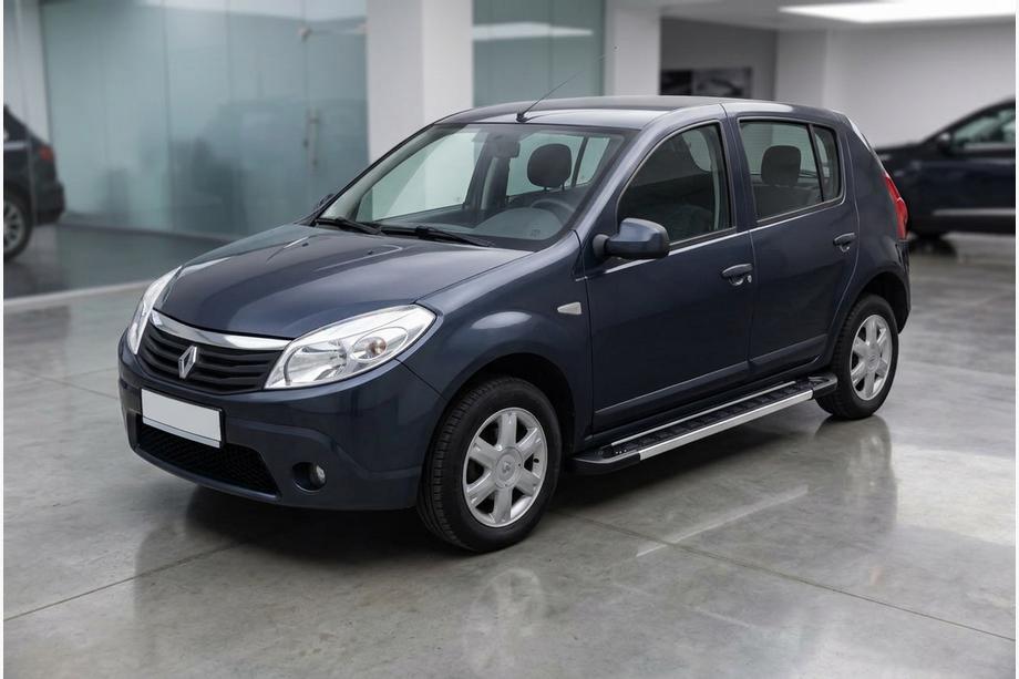 Renault Sandero 2007-2013 Progi Boczné RedLine V1 (2 szt., Aluminium) Image