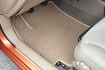 Chevrolet Aveo T250 2005-2011 Gumowe Dywaniki Carsuit (Beżowe) zdjęcia 1