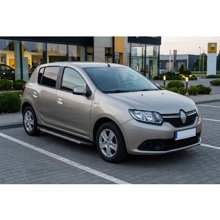 Progi Boczné Duru (2 szt., Aluminium) Renault Sandero 2013-2022 zdjęcia 1