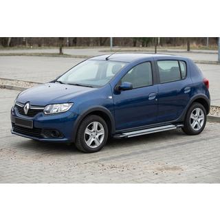 Progi Boczné Rainbow (2 szt., Aluminium) Renault Sandero 2013-2022 zdjęcia 1
