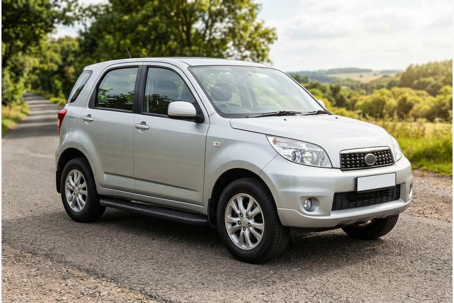 Daihatsu Terios 2006-2017 Progi Boczné Bosphorus Black (2 szt., Aluminium) Image
