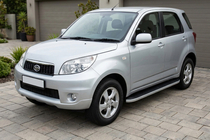 Daihatsu Terios 2006-2017 Progi Boczne Tayga Grey (2 szt., Aluminium) zdjęcia 1