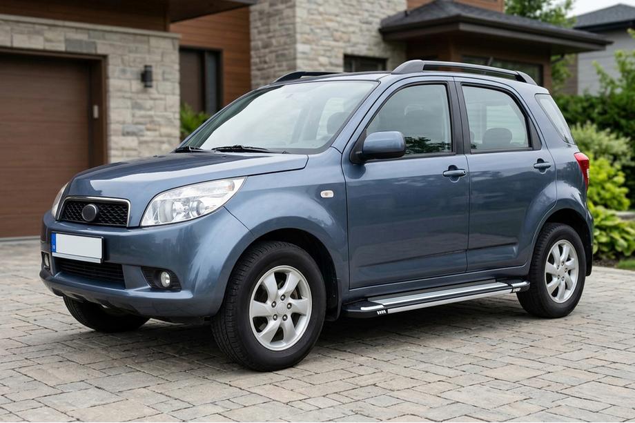 Daihatsu Terios 2006-2017 Progi Boczné Rainbow (2 szt., Aluminium) Image