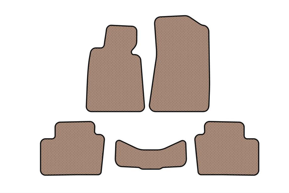 BMW Seria 3 E30 1982–1994 Gumowe Dywaniki Carsuit (Beżowe) Image