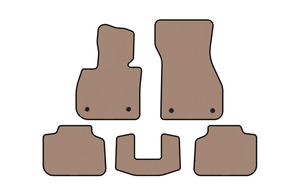 BMW X1 F48 2015-2022 Gumowe Dywaniki Carsuit (Beżowe) Image