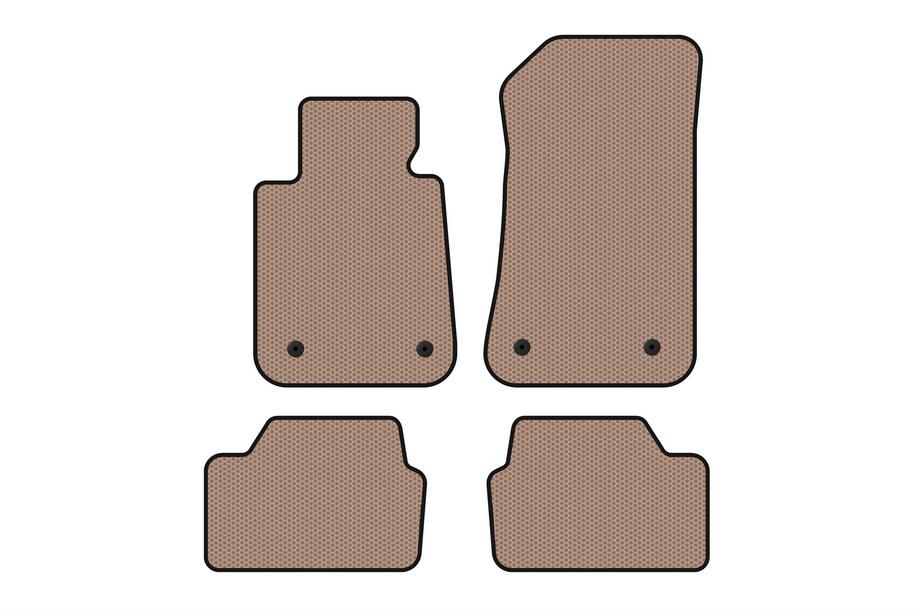 BMW 1 Series E81/E82/E87/E88 2004-2011 Gumowe Dywaniki Carsuit (Beżowe) Image