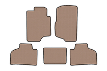 Chevrolet Silverado 2007-2013 Gumowe Dywaniki Carsuit (Beżowe) zdjęcia 1