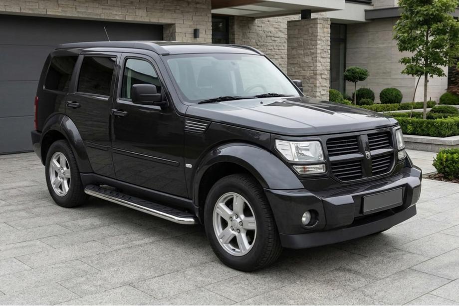 Dodge Nitro 2006-2011 Progi Boczne Maydos V1 (2 szt., Aluminium i Stal Nierdzewna) Image