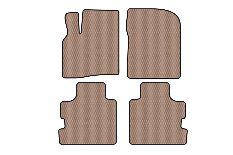 Chrysler Pacifica 2004-2008 Gumowe Dywaniki Carsuit (Beżowe) Image